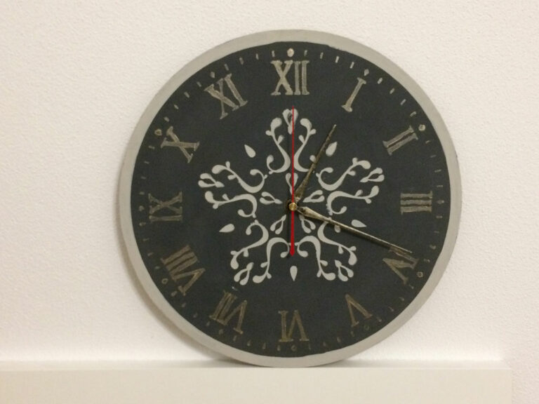 DIY: Eine Uhr im vintage Look