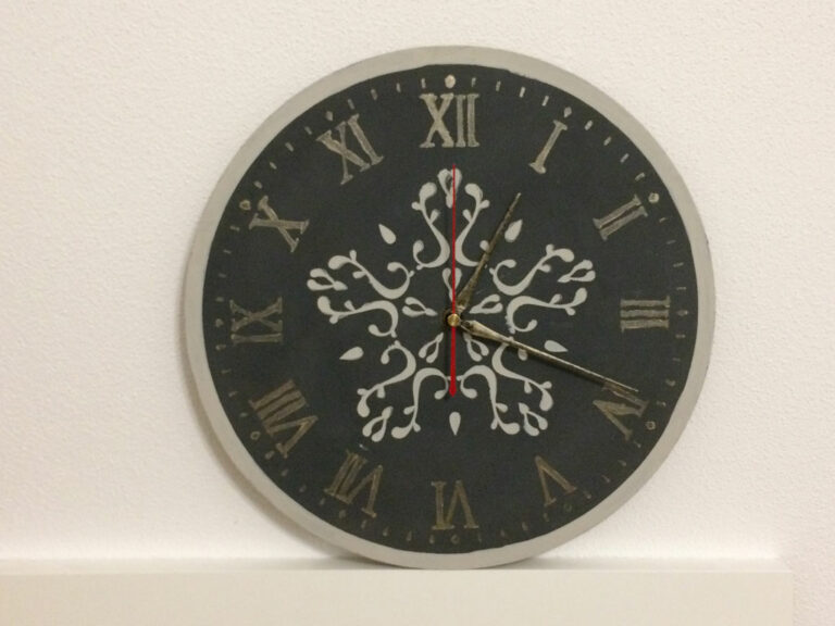 DIY: Eine Uhr im vintage Look