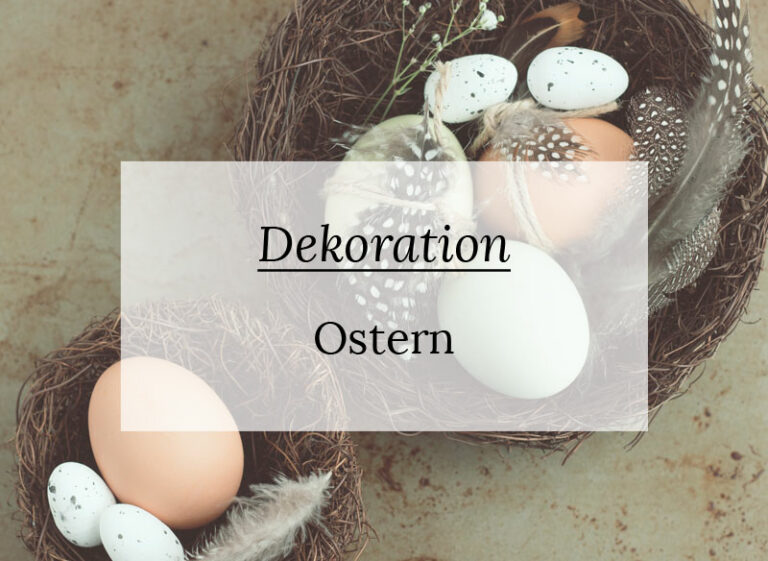 Inspiration: Dekoideen für Ostern